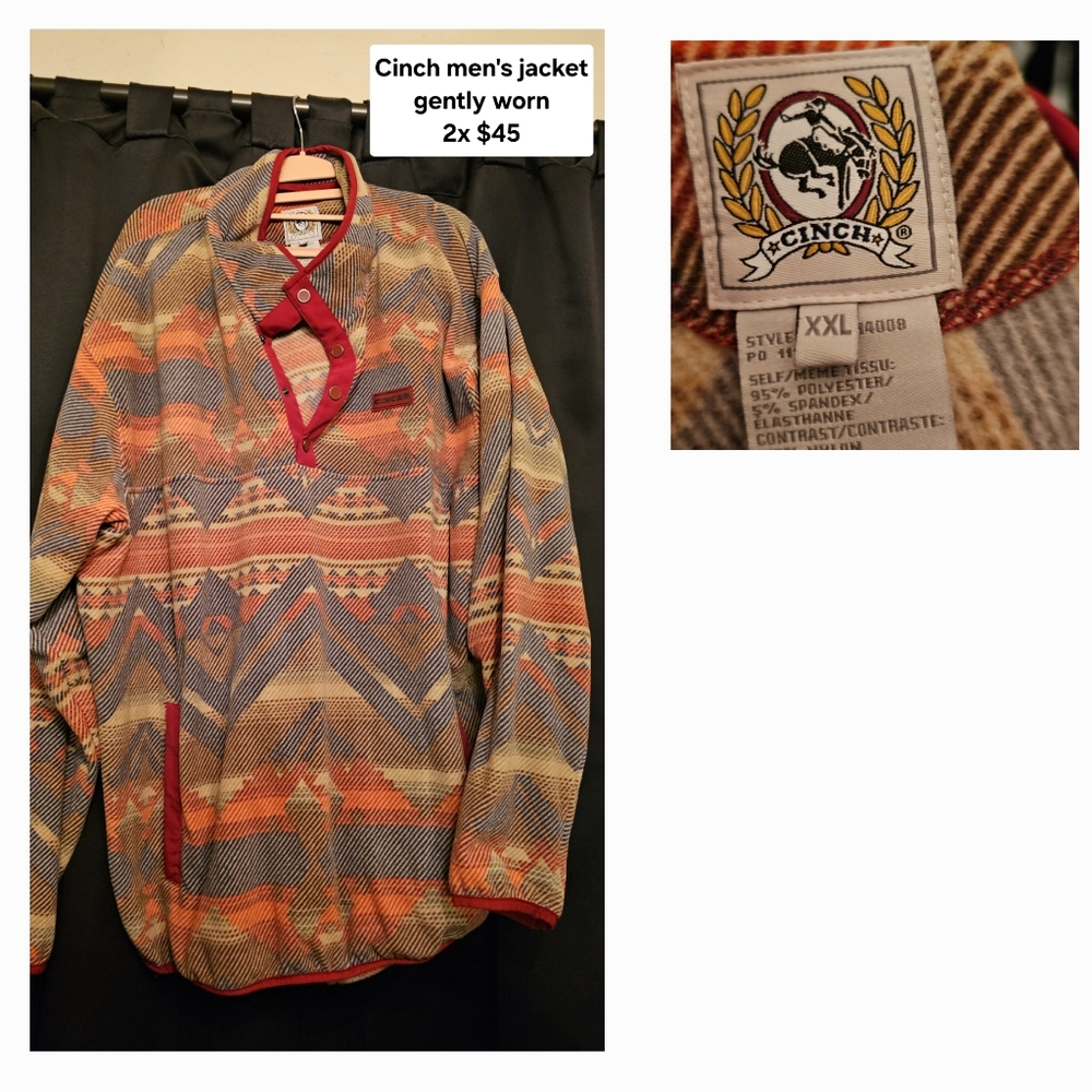 Cinch men's pullover